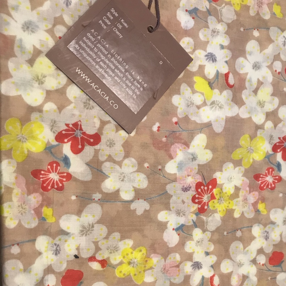 🚫🚫SOLD🚫🚫ACACIA SWIMWEAR Kuau Pareo 🌸🌸🌸🌸
